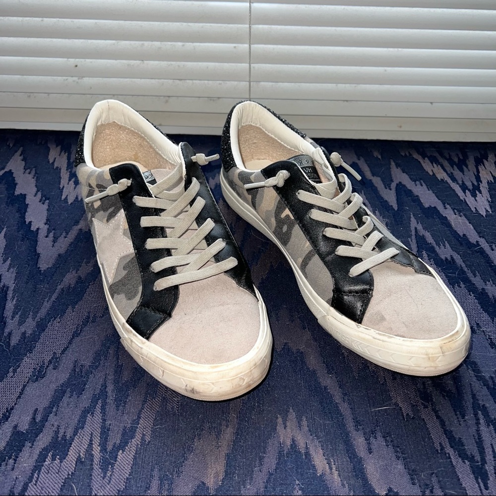Vintage Havana gray camouflage sneakers
